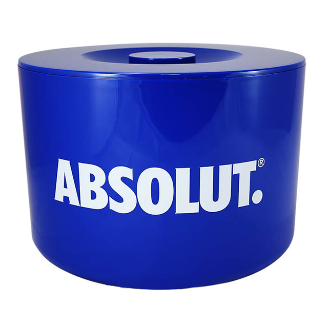 Plastic double layer ice bucket
